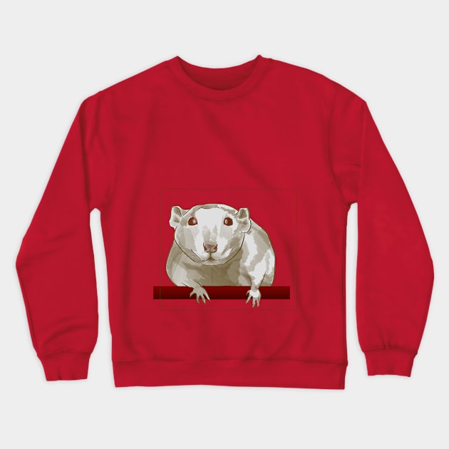 a rat Crewneck Sweatshirt by homochiliad